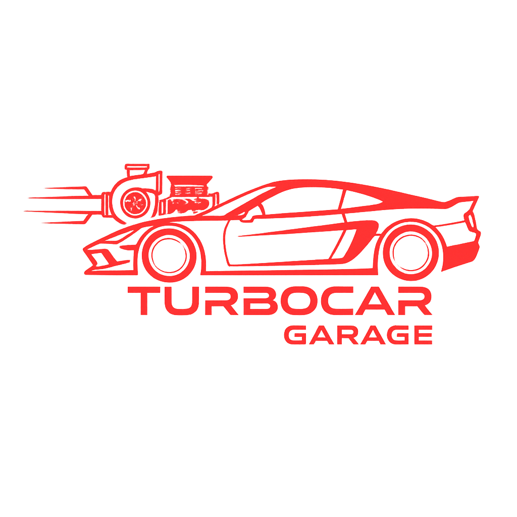 TurboCar Garage White Logo